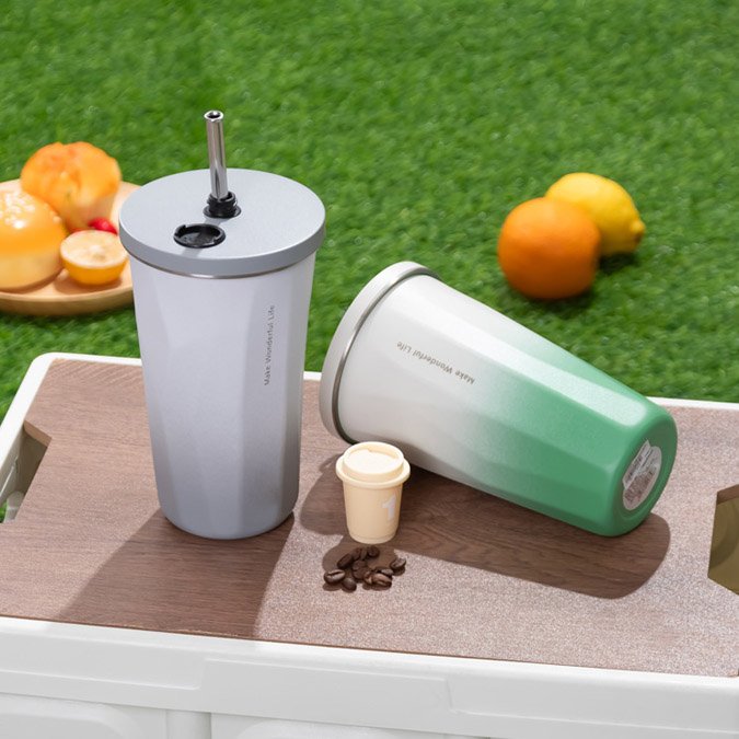 insulated vacuum stainless steel tumblers 2