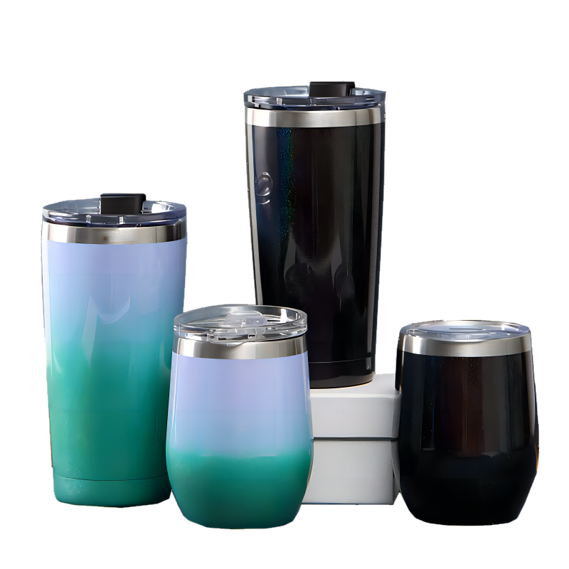 stainless steel wine tumbler with lid egg tumbler 000(1)